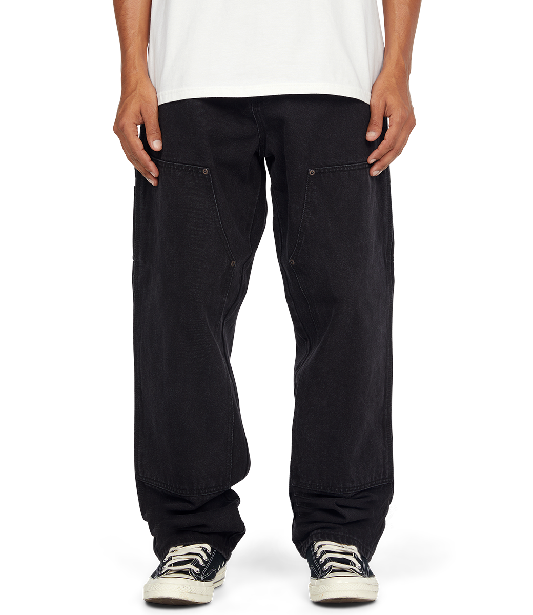 HUF Kinda Loose Double Knees - Faded Black