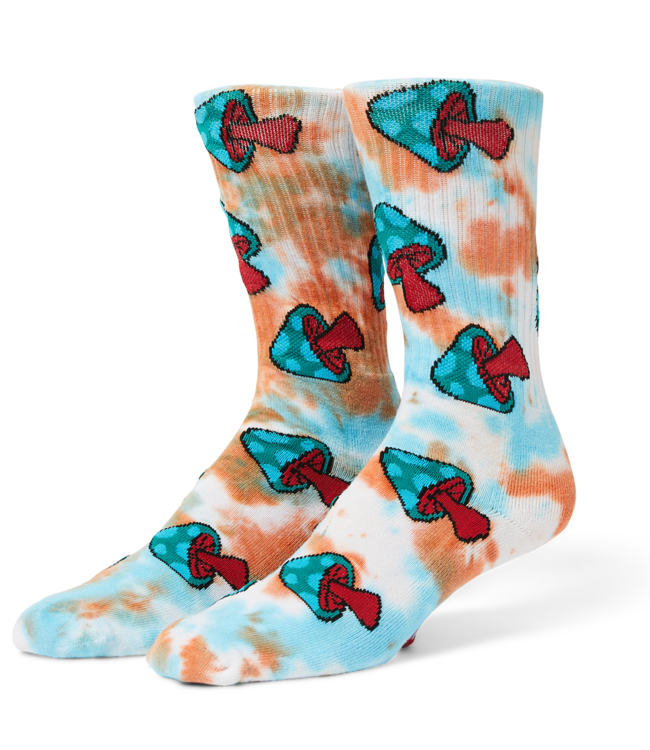HUF Microdose Tiedye Sock - Red