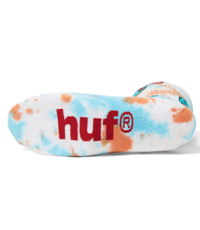 HUF Microdose Tiedye Sock - Red