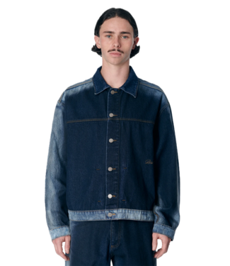 RASSVET Shadow Wash Denim Jacket Woven - Blue