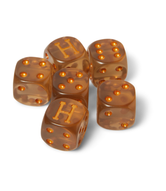 HUF Lux Dice Set - Brown HUF Lux Dice Set - Brown