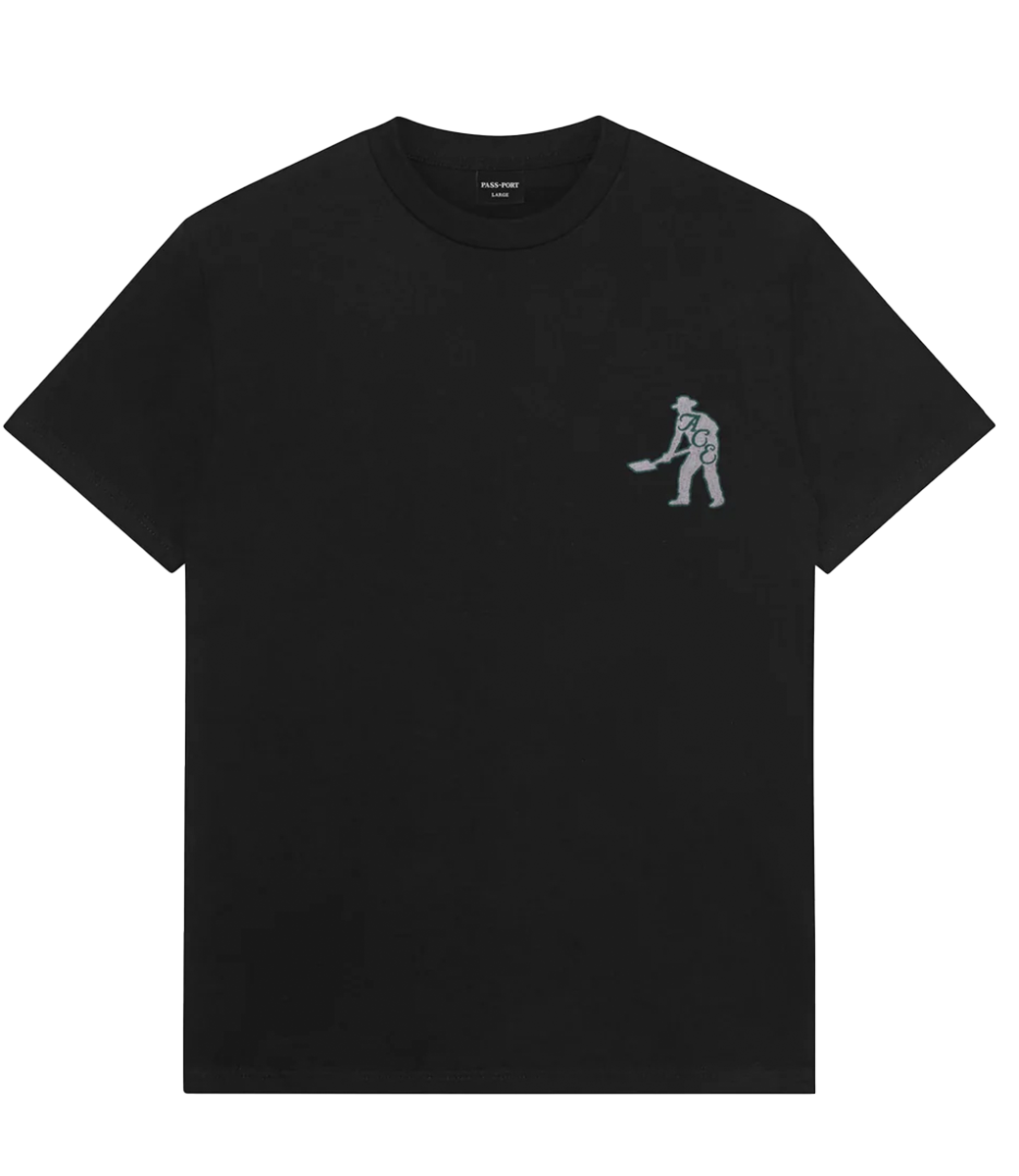ACE TRUCKS Ace & Spade Tee - Black