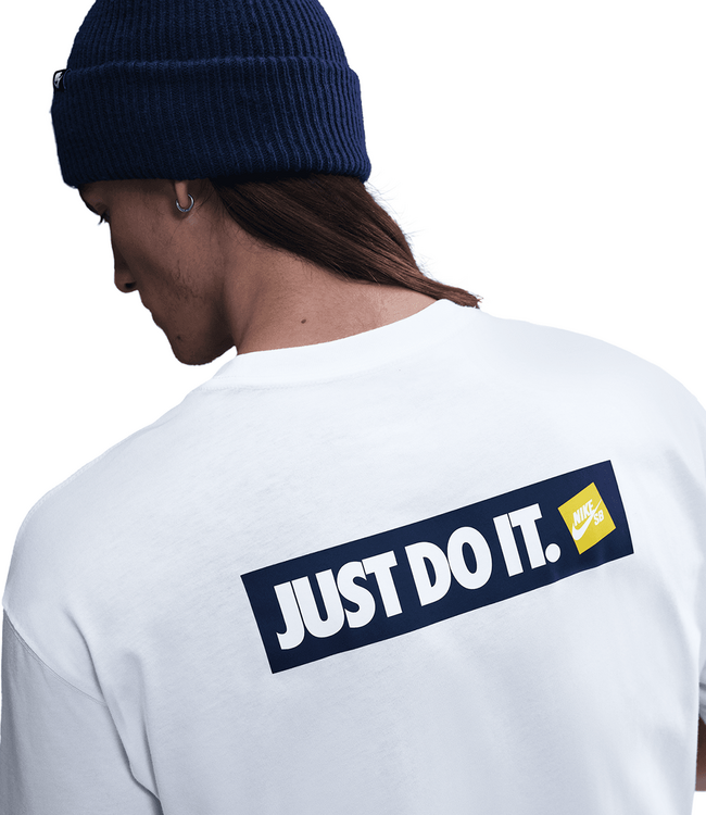 NIKE SB Koston Do A Kickflip Tee - White