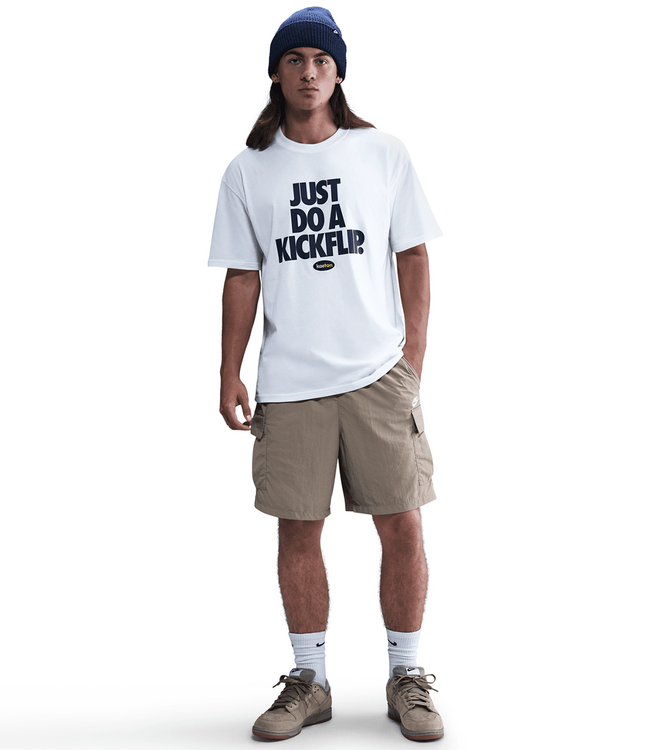 NIKE SB Koston Do A Kickflip Tee - White