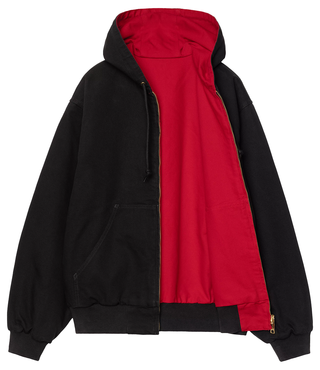 CARHARTT WIP OG Active Jacket 50th Anniversary Edition Canvas - Black / Red