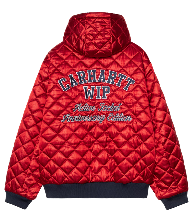 CARHARTT WIP OG Active Jacket 50th Anniversary Edition Denim - Blue / Red
