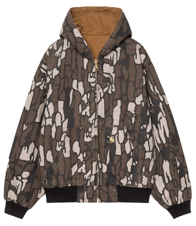 CARHARTT WIP OG Active Jacket 50th Anniversary Edition Canvas - Hamilton Brown / Camo
