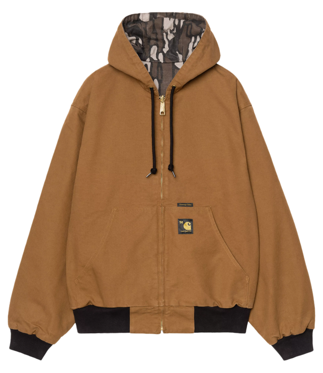 CARHARTT WIP OG Active Jacket 50th Anniversary Edition Canvas - Hamilton Brown / Camo