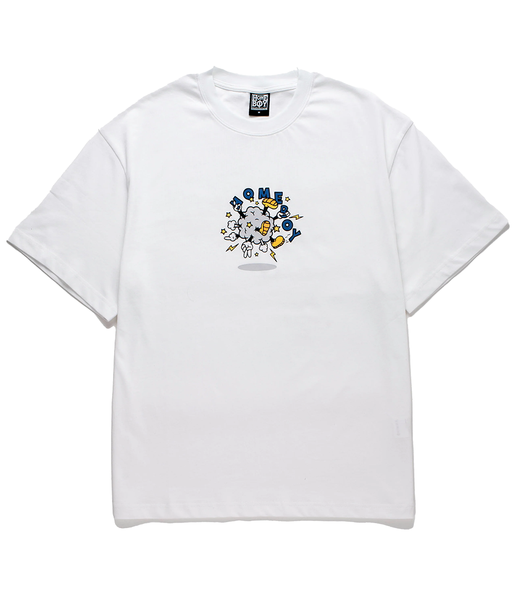 HOMEBOY Fight Cloud Tee - White