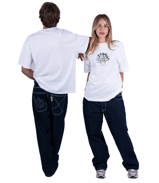 HOMEBOY Fight Cloud Tee - White