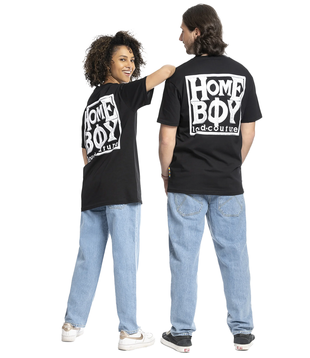 HOMEBOY Old School Tee - Black