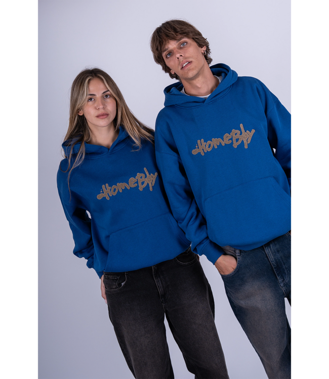 HOMEBOY Pencil Chenille Hood - Navy