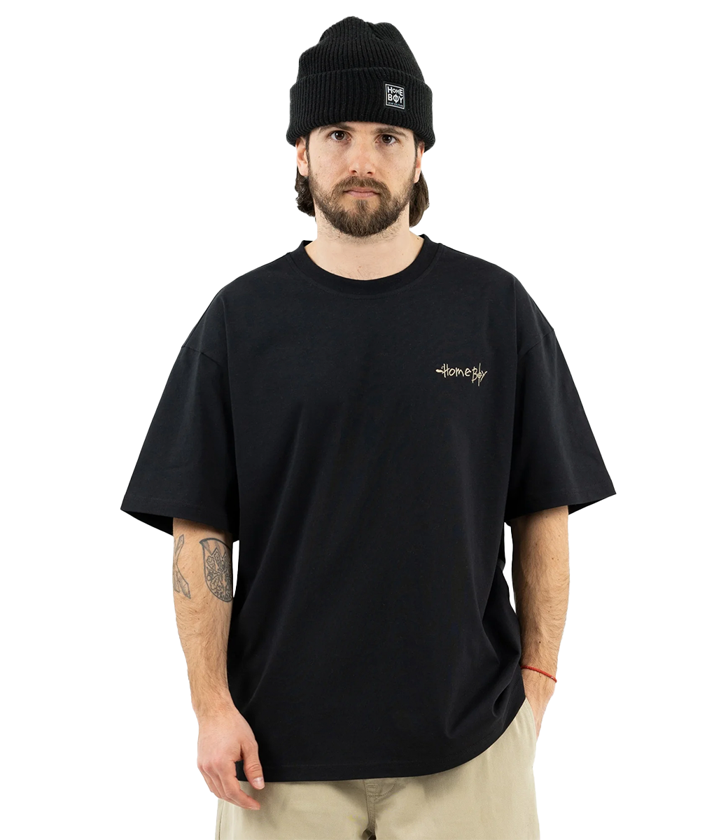 HOMEBOY Pencil Tee - Black