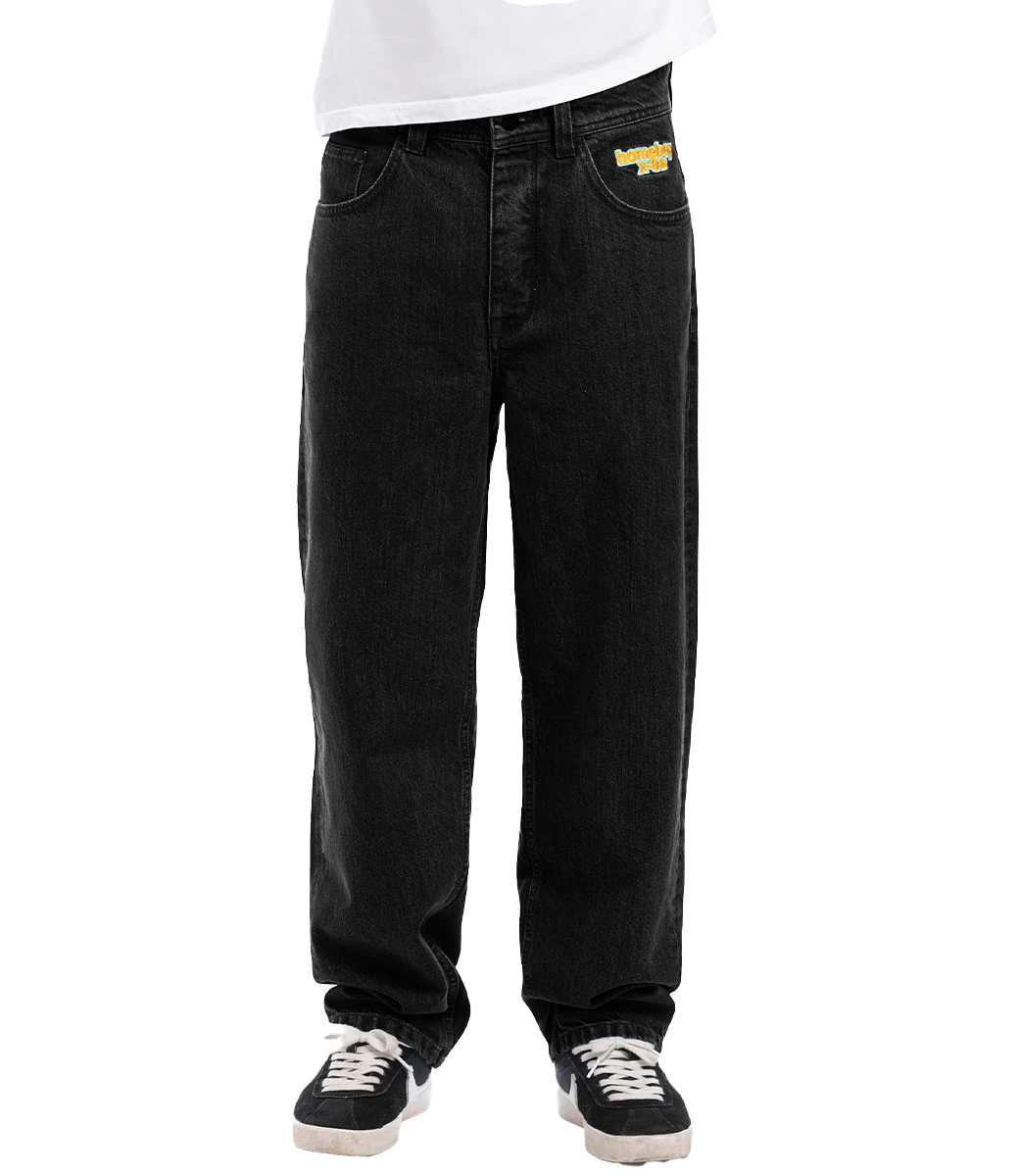 HOMEBOY X-Tra Baggy Denim - Washed Black
