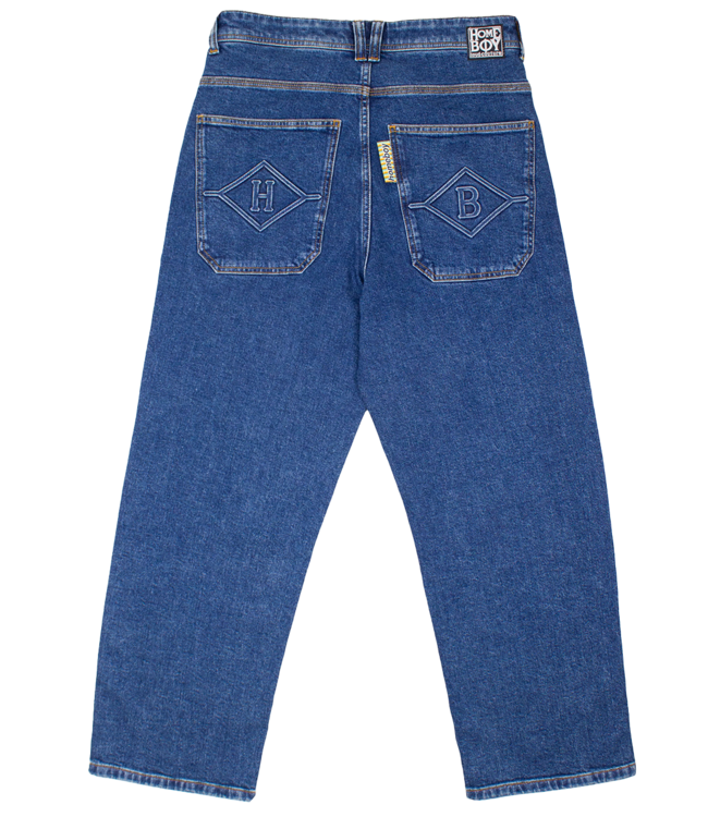 HOMEBOY X-Tra Baggy Diamond Denim - Washed Blue