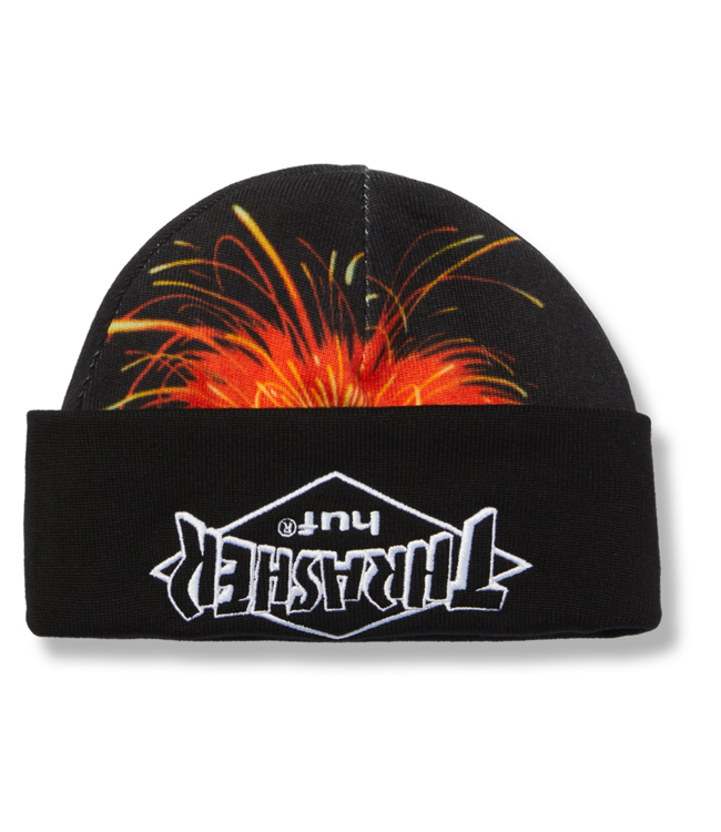 HUF Meltdown Reversible Beanie - Black