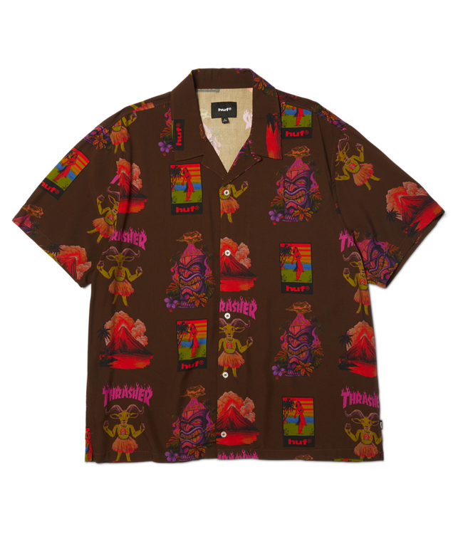 HUF Huf X Thrasher Hawaiian Shirt - Multi