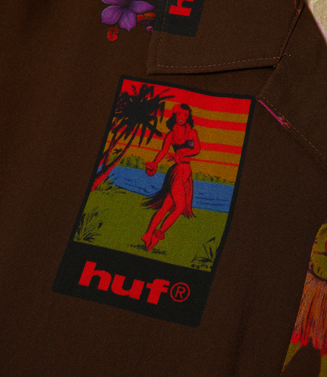 HUF Huf X Thrasher Hawaiian Shirt - Multi