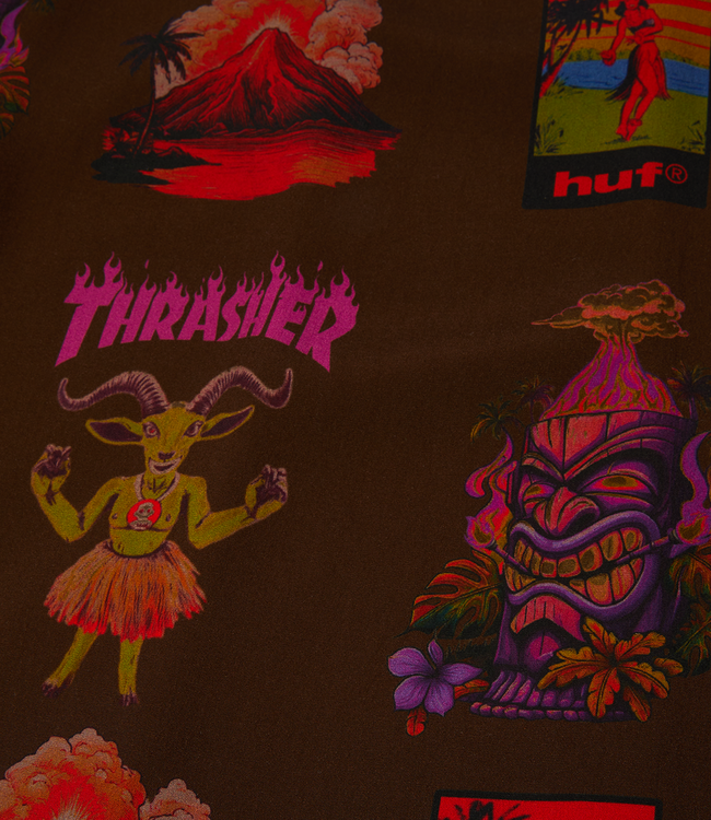 HUF Huf X Thrasher Hawaiian Shirt - Multi