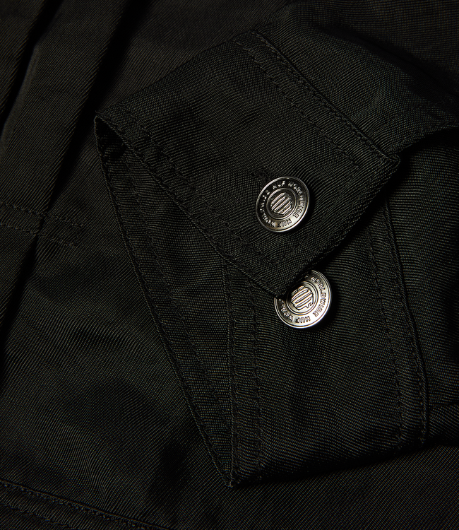 HUF Huf X Thrasher Trucker Jacket - Black