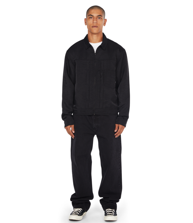 HUF Huf X Thrasher Trucker Jacket - Black
