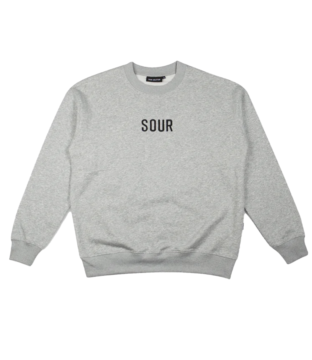 SOUR Sour Army Crew - Grey