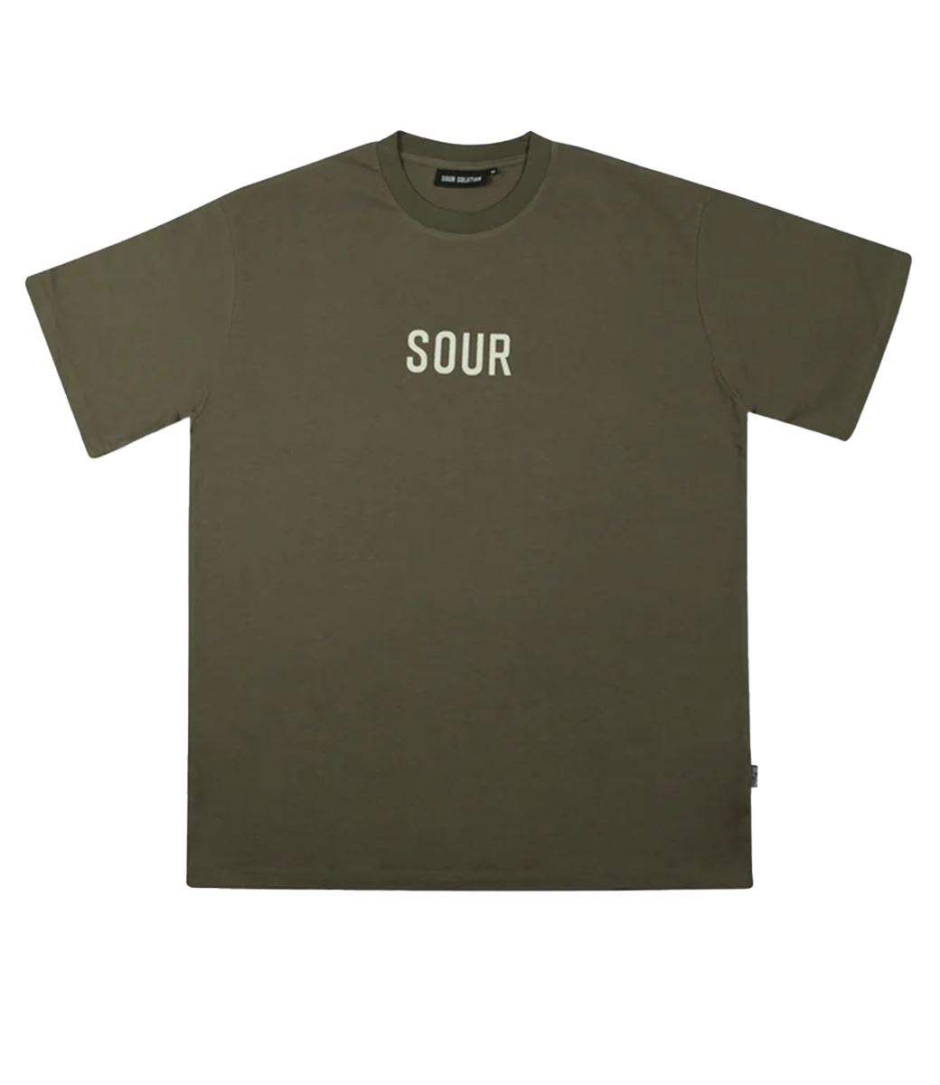 SOUR Sour Army Tee - Olive