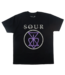 SOUR Sour Heart Tee - Black