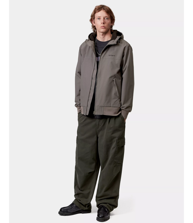 CARHARTT WIP Hooded Sail Jacket - Porphyry/Black