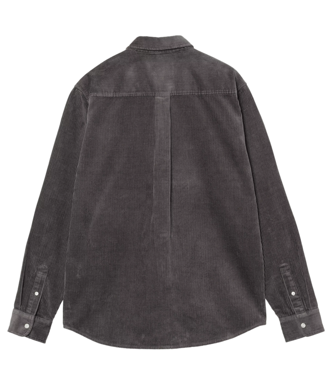 CARHARTT WIP L/S Madison Cord Shirt - Graphite/Graphite