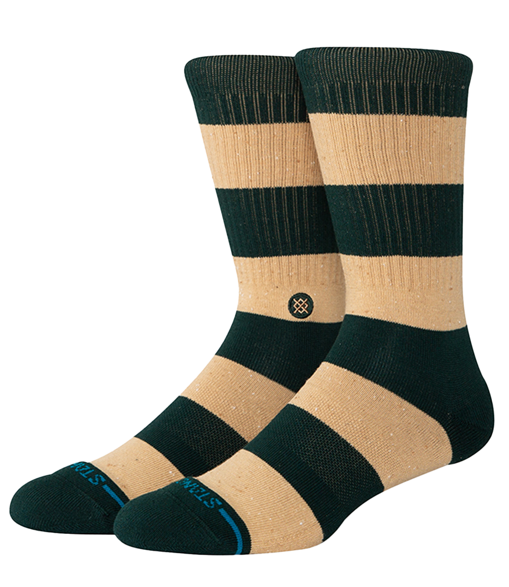 STANCE Nep Stripe Crew - Pine