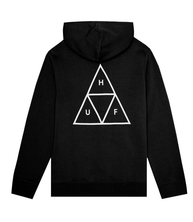 HUF Essentials Tt Pullover Hoodie - Black