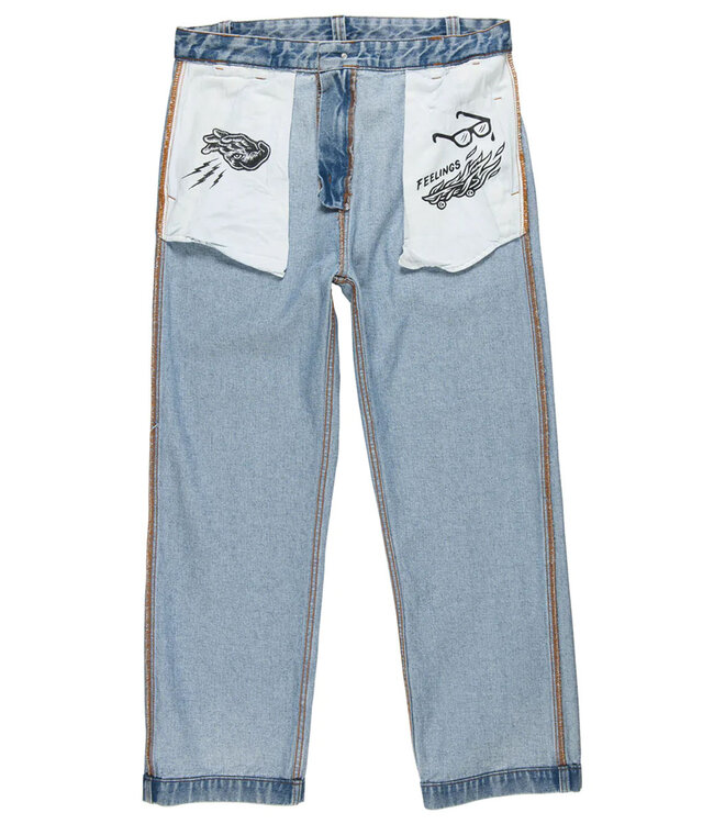 FEELINGS Maker Pants - Light Indigo