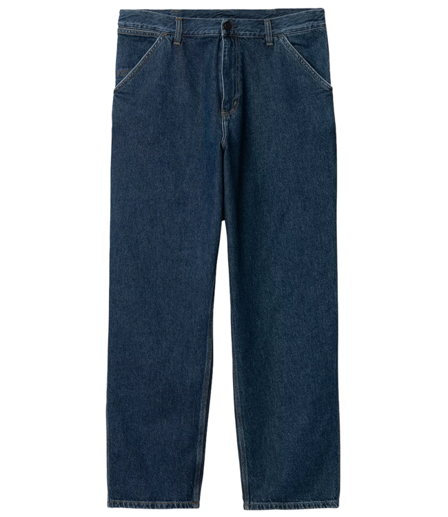 CARHARTT WIP Single Knee Pant - Blue/Stone Washed