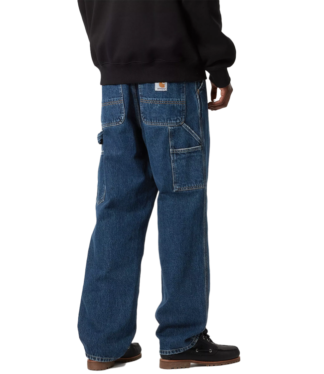 CARHARTT WIP Single Knee Pant - Blue/Stone Washed