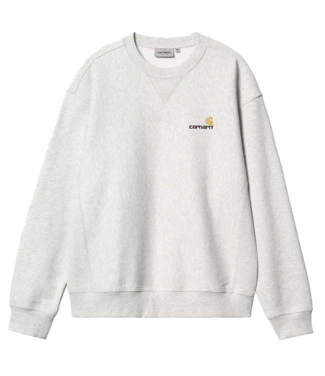 CARHARTT WIP American Script Sweater - Ash Heather