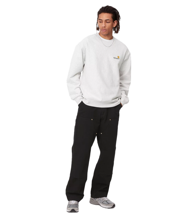 CARHARTT WIP American Script Sweater - Ash Heather