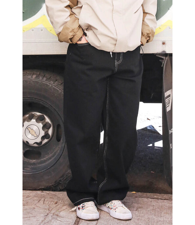 THEORIES Plaza Denim Short - Black