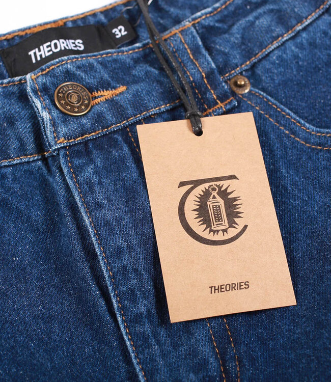 THEORIES Plaza Jeans - Washed Blue