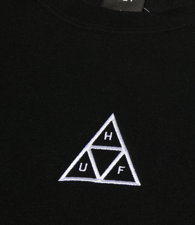HUF Huf Set Triple Triangle Crewneck - Black