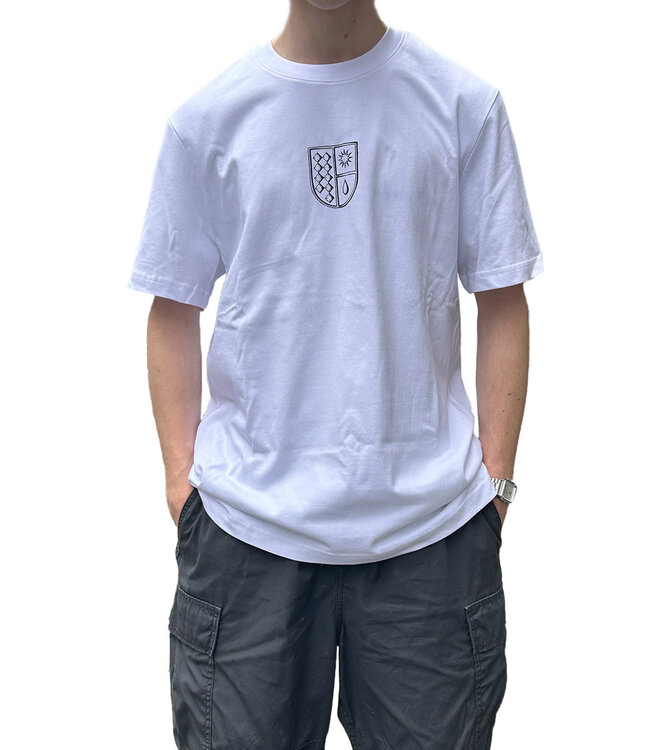 NINE ONE ONE Flash Shield Tee - White