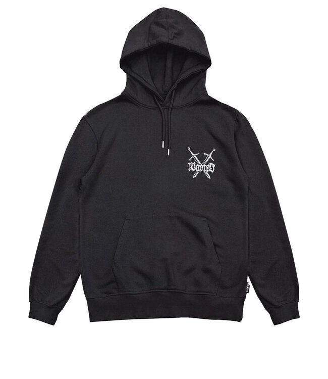 WASTED PARIS Hoodie Atrax - Faded Black