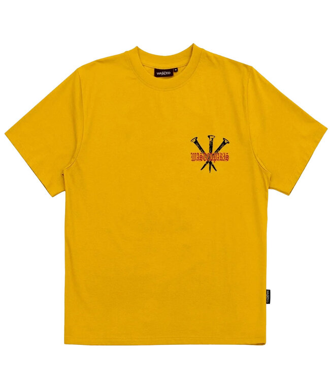 WASTED PARIS T-Shirt Stake - Golden Yellow