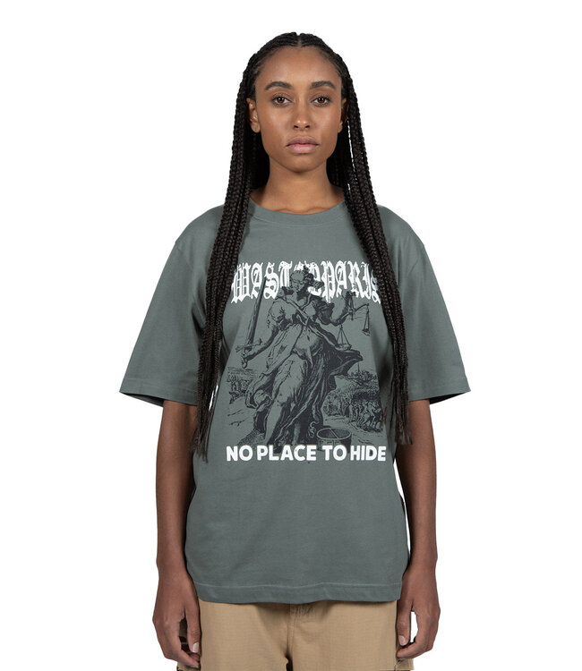 WASTED PARIS T-Shirt Sentence - Lichen Green