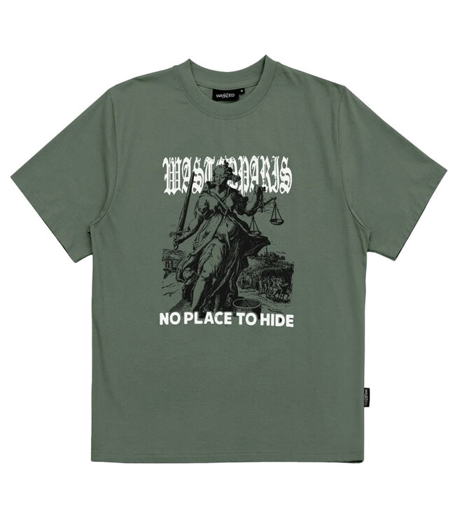WASTED PARIS T-Shirt Sentence - Lichen Green