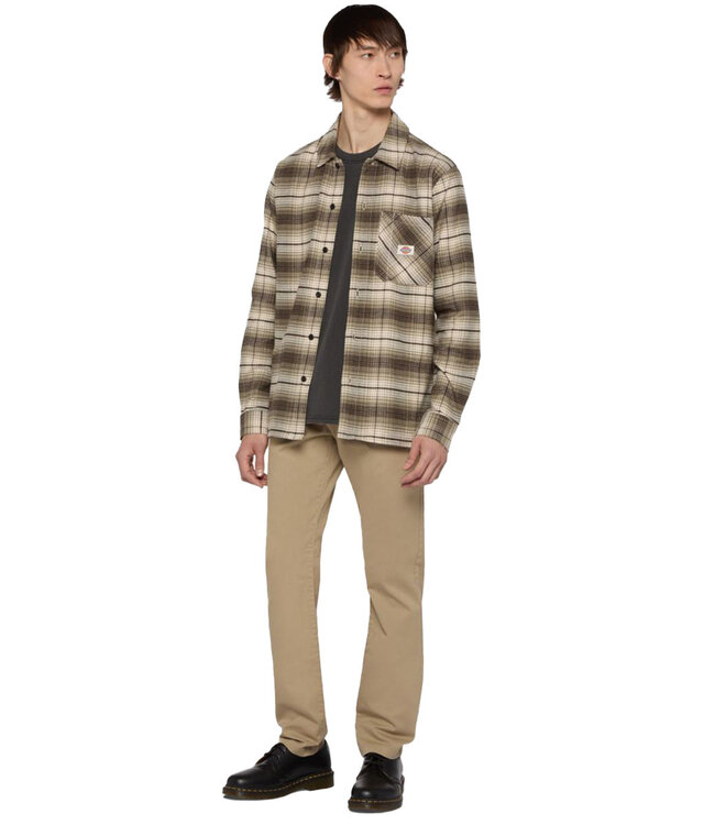 DICKIES Forest Check Shirt - Imperial Green