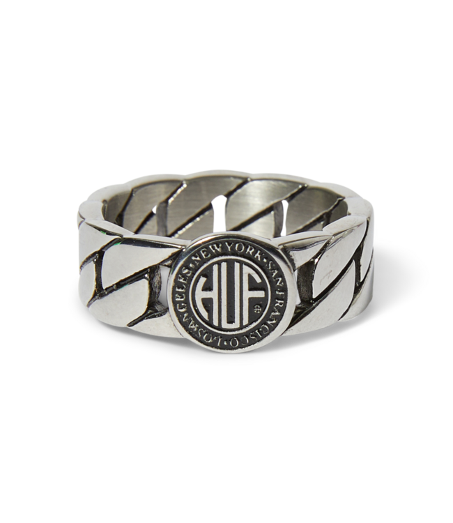 HUF Regional Cuban Link Ring - Silver