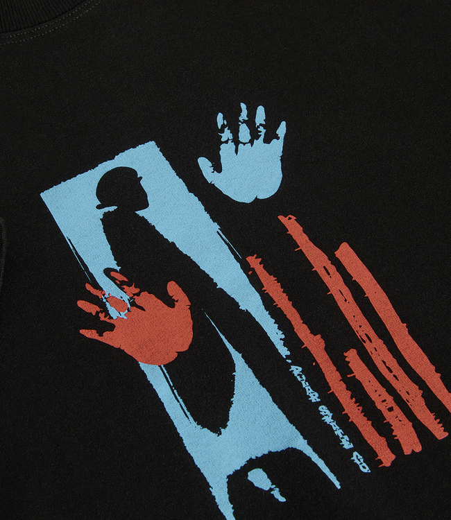POLAR Sitting Hands Tee - Black