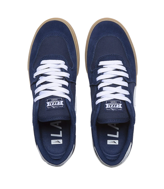 LAKAI York - Navy/Gum Suede
