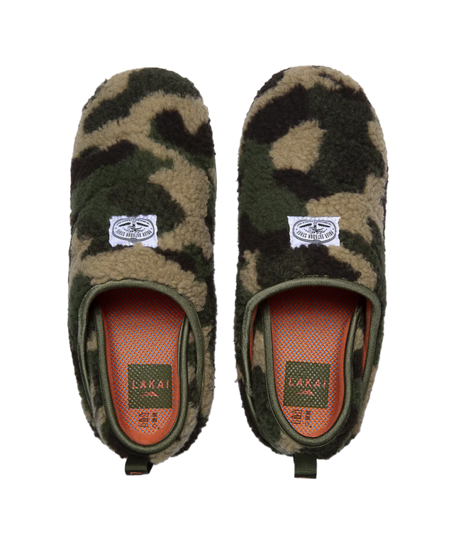 LAKAI Poler Owen Slipper - Furry Camo